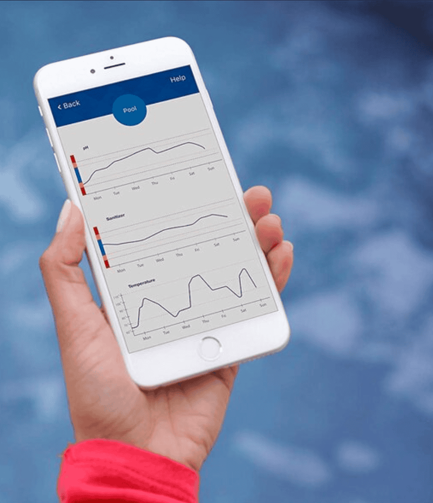 Piscina de baixo consumo energético